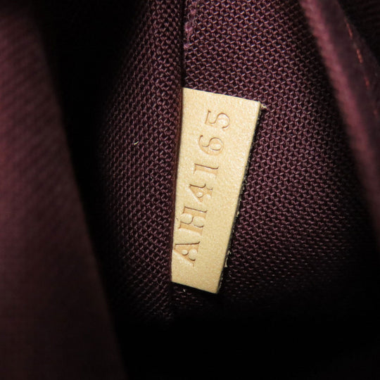 LOUIS VUITTON Handbag M48813 Monogram canvas Brown Turen PM Women Used Authentic
