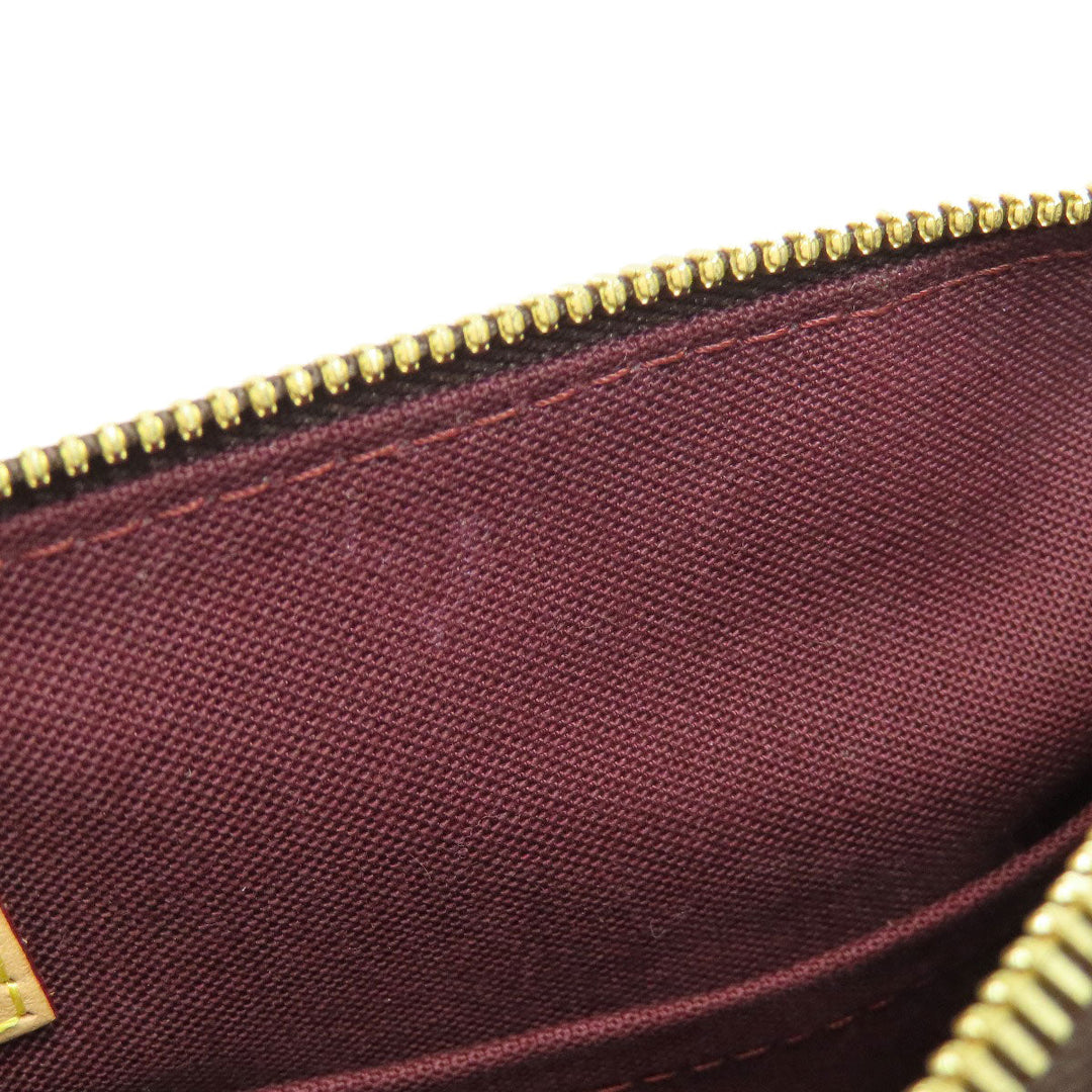LOUIS VUITTON Handbag M48813 Monogram canvas Brown Turen PM Women Used Authentic