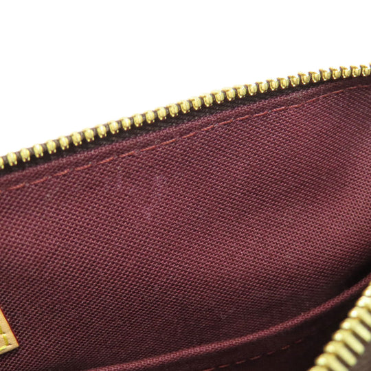LOUIS VUITTON Handbag M48813 Monogram canvas Brown Turen PM Women Used Authentic