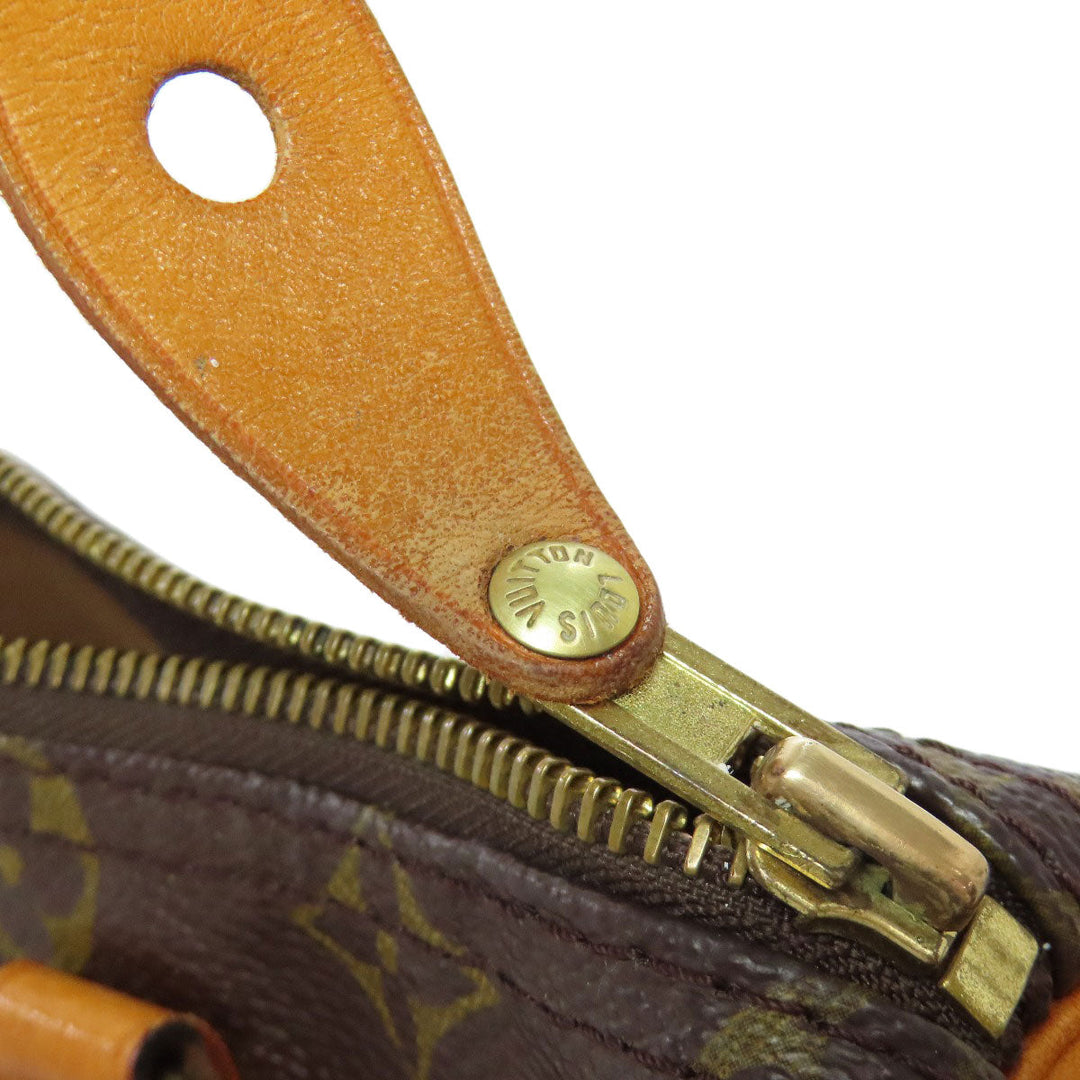 LOUIS VUITTON Boston Duffel bag M41528 Monogram canvas Brown Speedy 25 Women Used Authentic