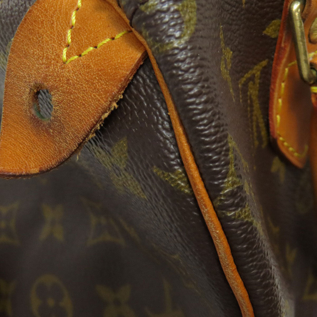 LOUIS VUITTON Boston Duffel bag M41528 Monogram canvas Brown Speedy 25 Women Used Authentic