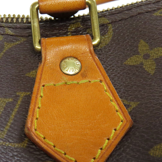 LOUIS VUITTON Boston Duffel bag M41528 Monogram canvas Brown Speedy 25 Women Used Authentic