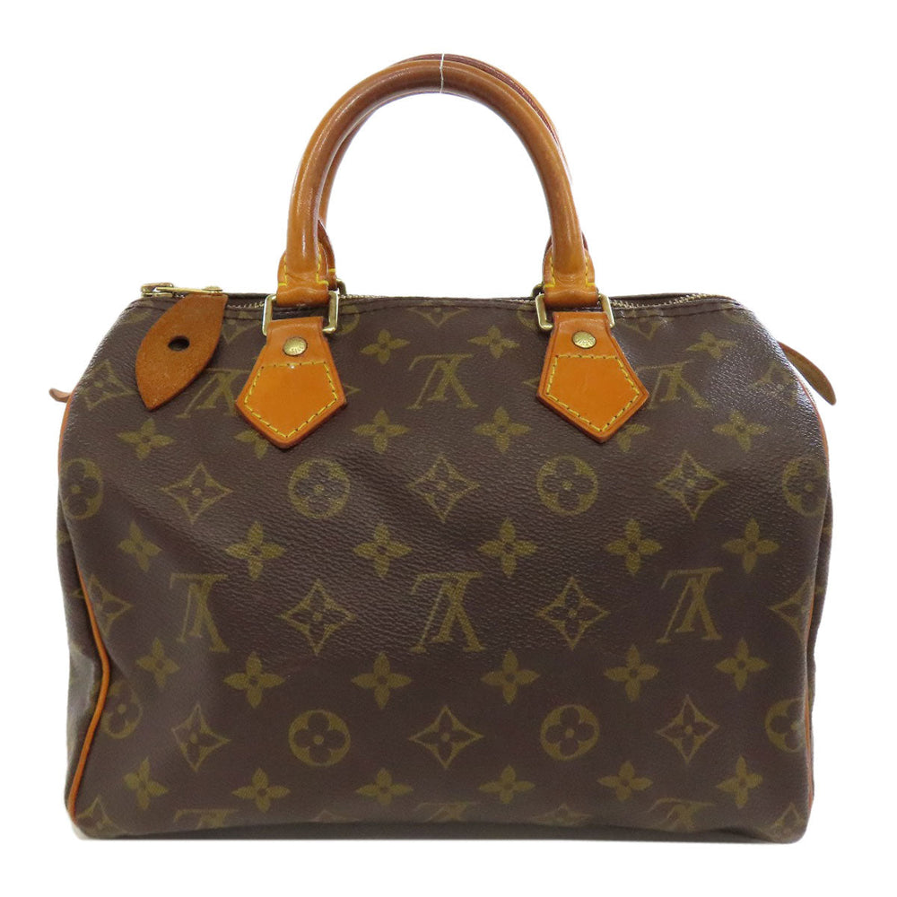 LOUIS VUITTON Boston Duffel bag M41528 Monogram canvas Brown Speedy 25 Women Used Authentic