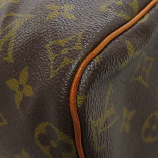 LOUIS VUITTON Boston Duffel bag M41528 Monogram canvas Brown Speedy 25 Women Used Authentic