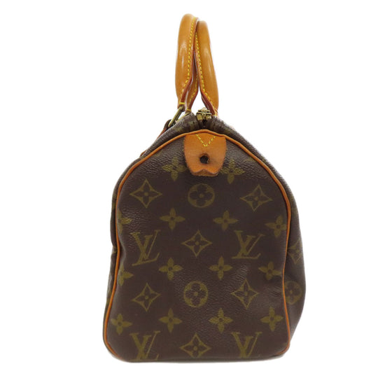 LOUIS VUITTON Boston Duffel bag M41528 Monogram canvas Brown Speedy 25 Women Used Authentic