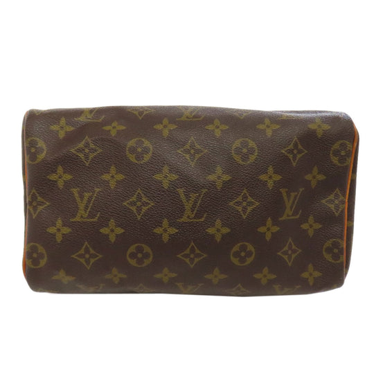 LOUIS VUITTON Boston Duffel bag M41528 Monogram canvas Brown Speedy 25 Women Used Authentic