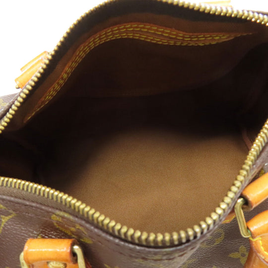 LOUIS VUITTON Boston Duffel bag M41528 Monogram canvas Brown Speedy 25 Women Used Authentic