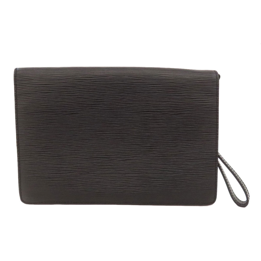 LOUIS VUITTON business bag M52612 Epi black Serie Dragonne mens Used Authentic