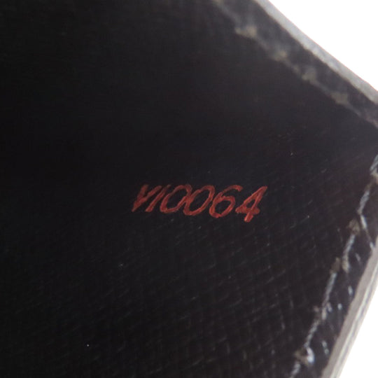 LOUIS VUITTON business bag M52612 Epi black Serie Dragonne mens Used Authentic