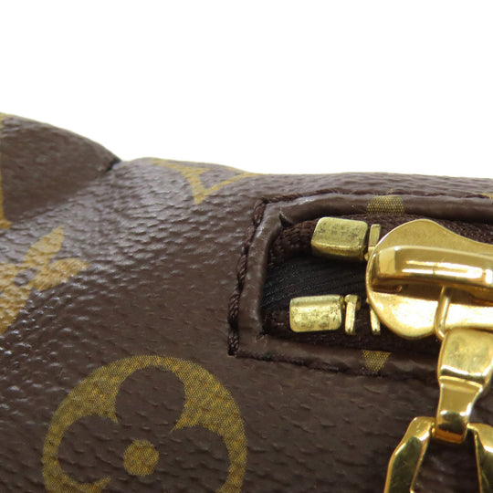 LOUIS VUITTON Sling bag M43644 Monogram canvas Brown Bum bag Women Used Authentic