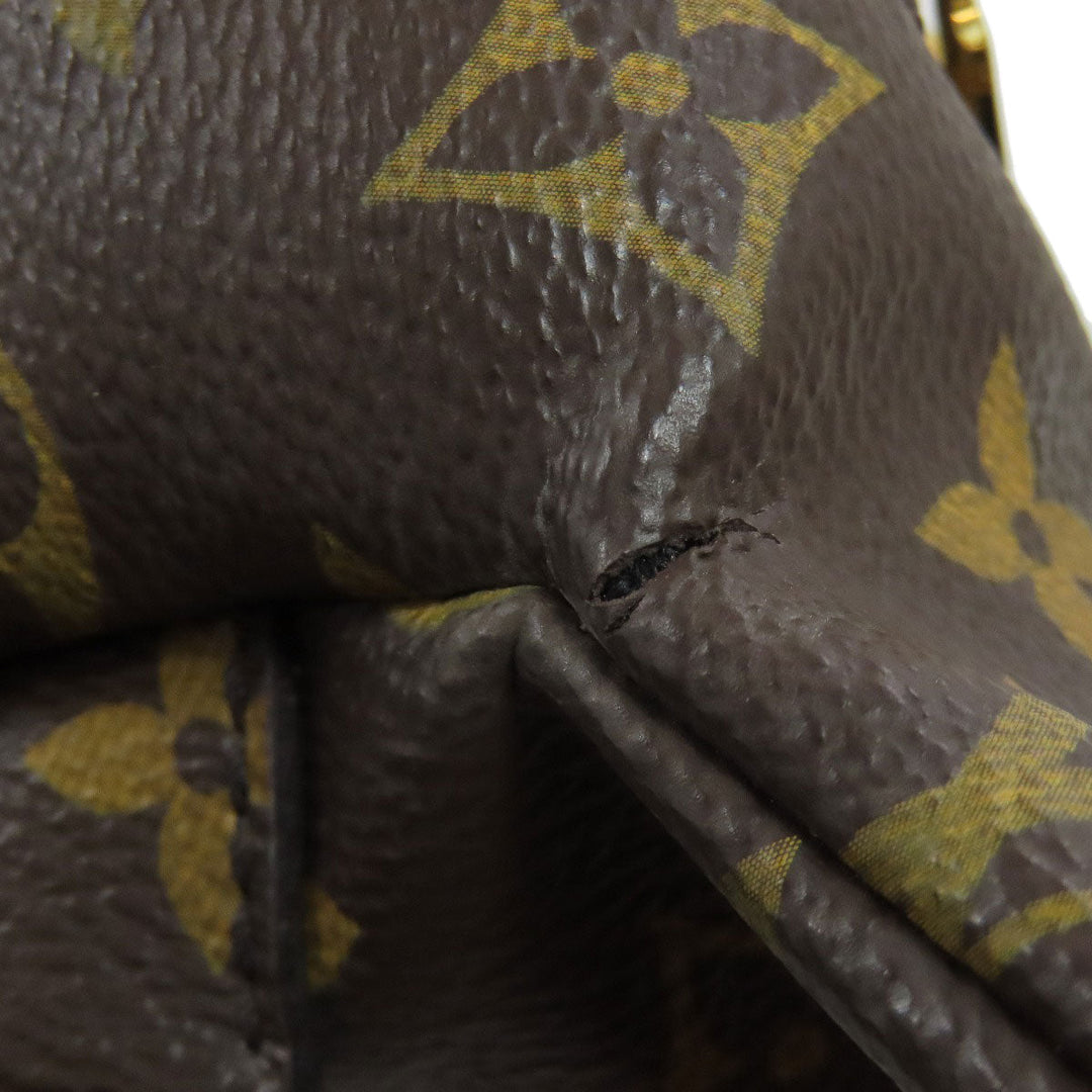 LOUIS VUITTON Sling bag M43644 Monogram canvas Brown Bum bag Women Used Authentic