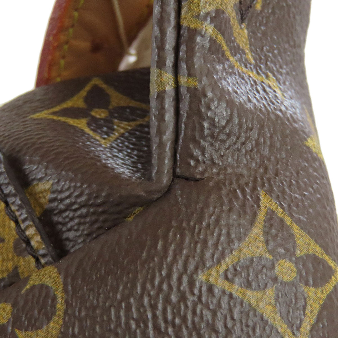 LOUIS VUITTON Sling bag M43644 Monogram canvas Brown Bum bag Women Used Authentic
