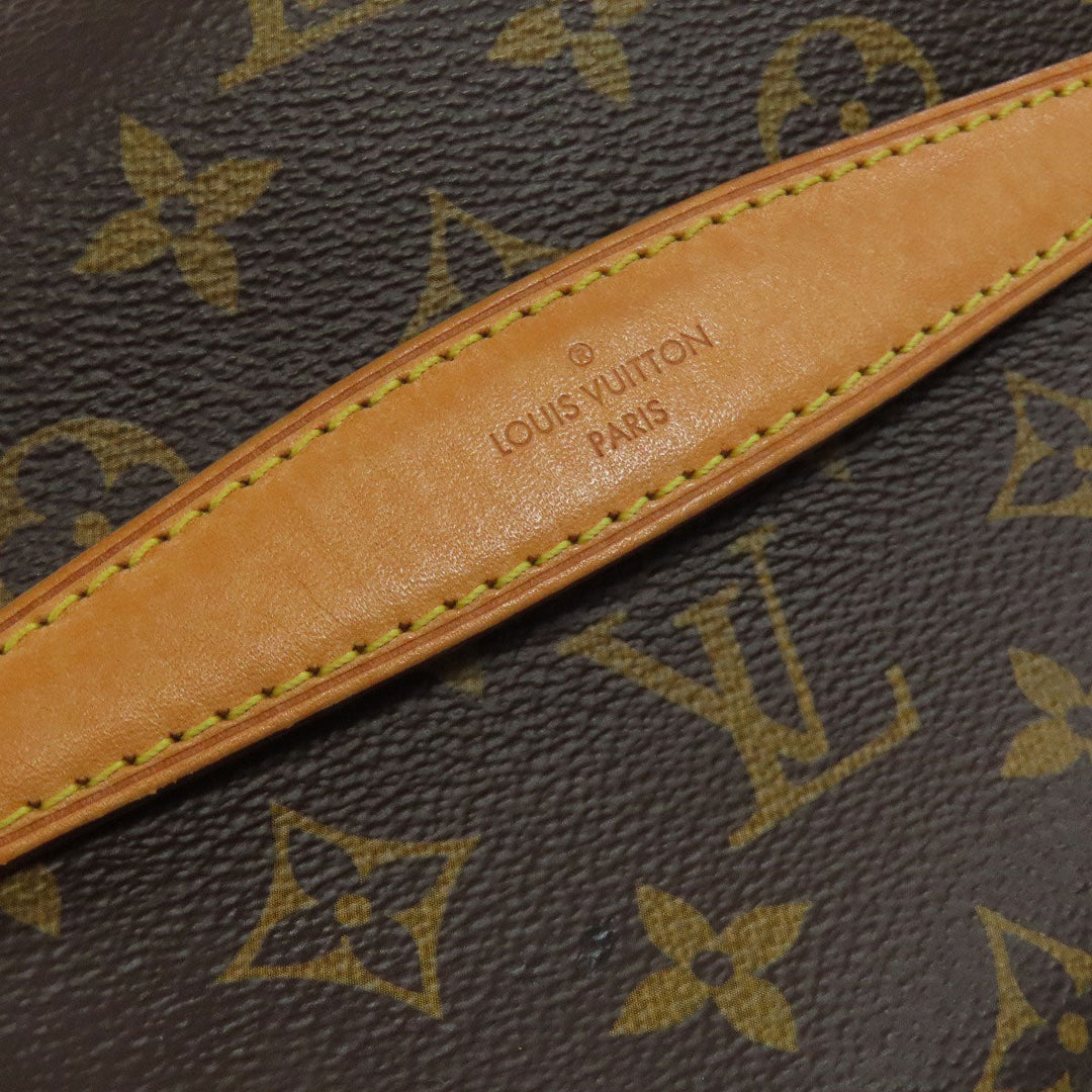 LOUIS VUITTON Sling bag M43644 Monogram canvas Brown Bum bag Women Used Authentic