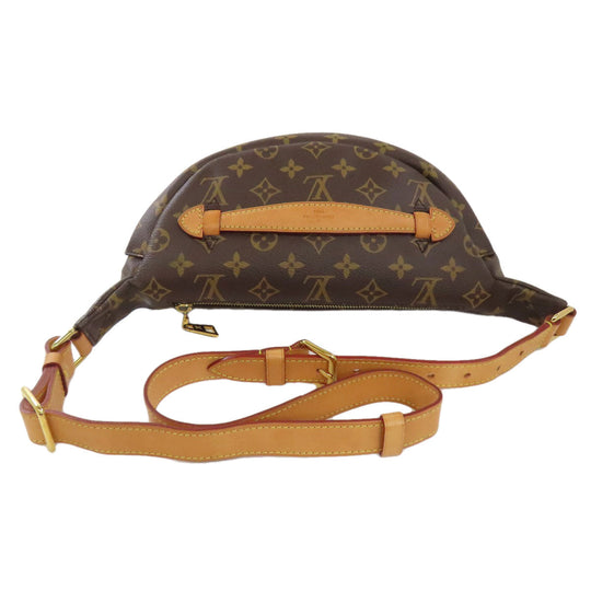 LOUIS VUITTON Sling bag M43644 Monogram canvas Brown Bum bag Women Used Authentic
