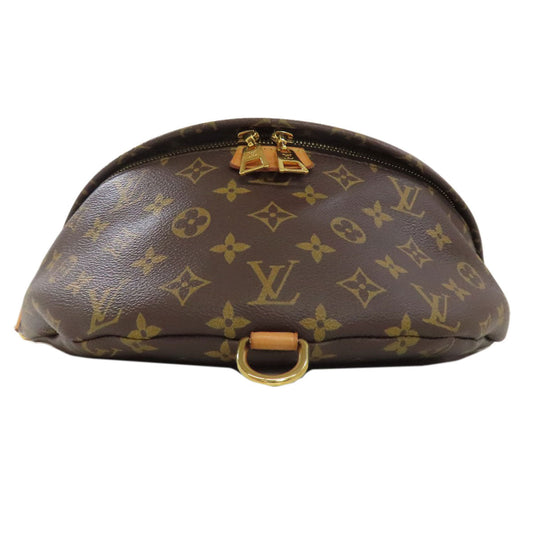 LOUIS VUITTON Sling bag M43644 Monogram canvas Brown Bum bag Women Used Authentic