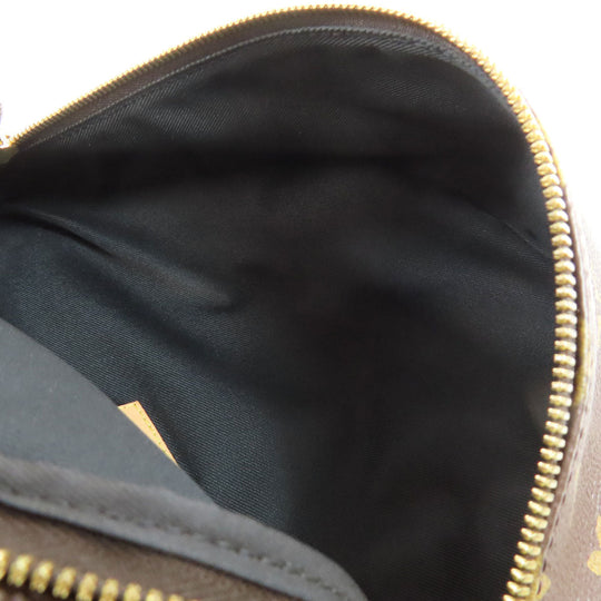 LOUIS VUITTON Sling bag M43644 Monogram canvas Brown Bum bag Women Used Authentic
