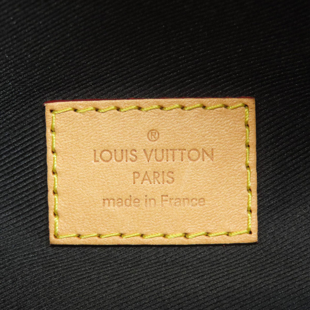 LOUIS VUITTON Sling bag M43644 Monogram canvas Brown Bum bag Women Used Authentic