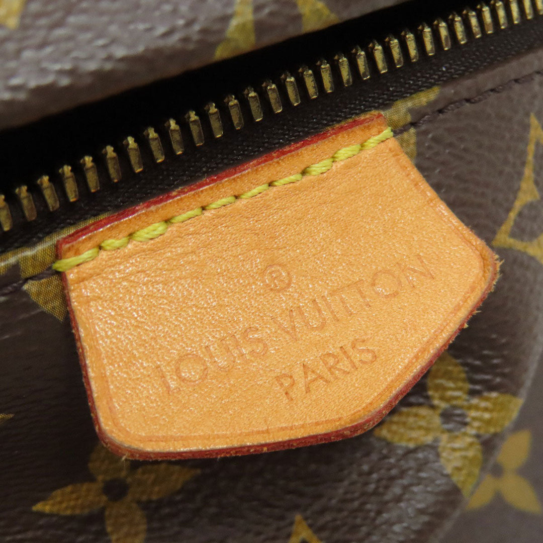 LOUIS VUITTON Sling bag M43644 Monogram canvas Brown Bum bag Women Used Authentic