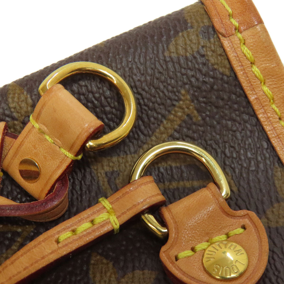 LOUIS VUITTON Tote Bag M41245 Monogram canvas Brown Never full PM Women Used Authentic