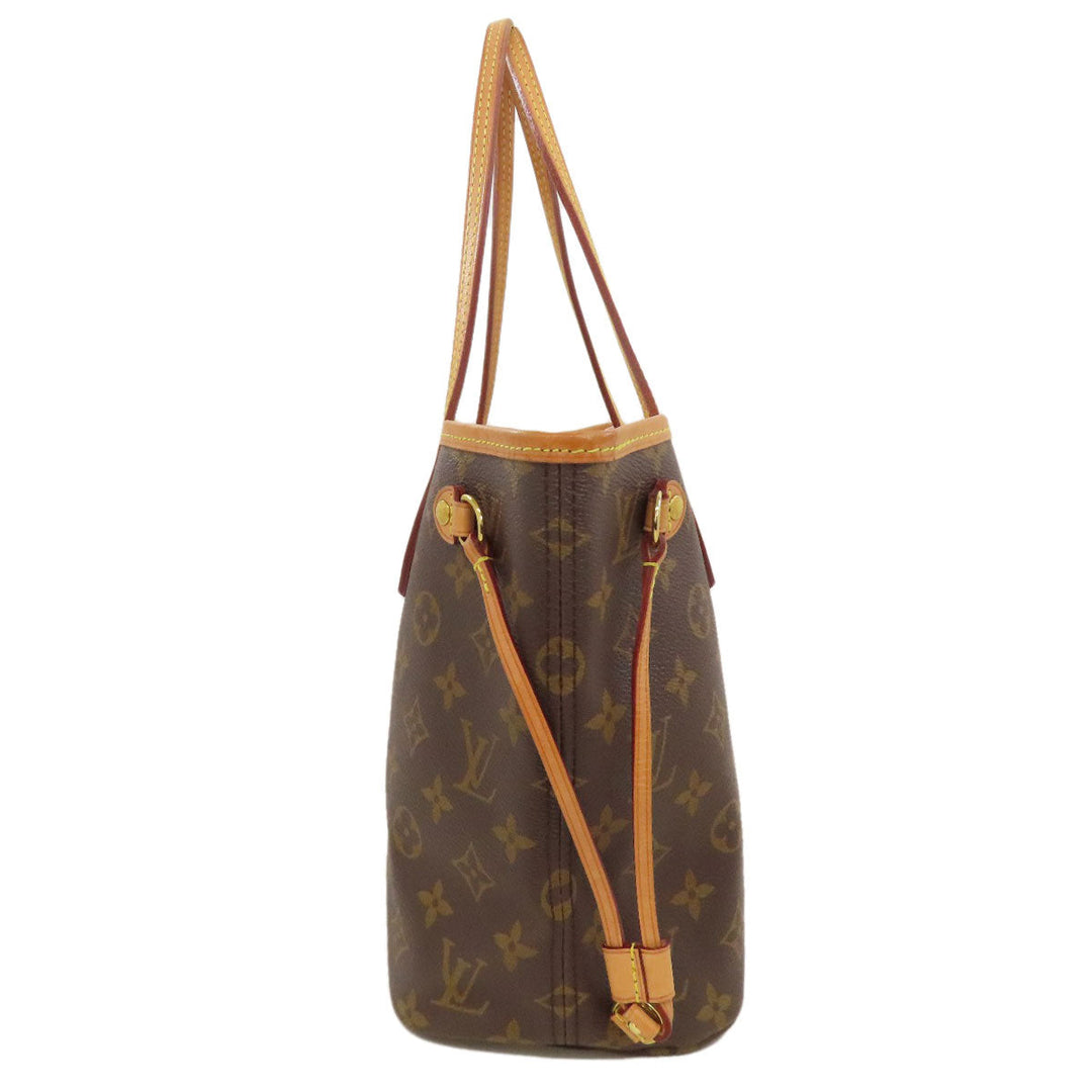 LOUIS VUITTON Tote Bag M41245 Monogram canvas Brown Never full PM Women Used Authentic