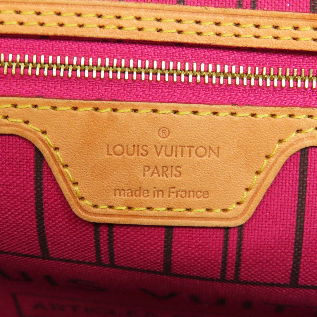 LOUIS VUITTON Tote Bag M41245 Monogram canvas Brown Never full PM Women Used Authentic