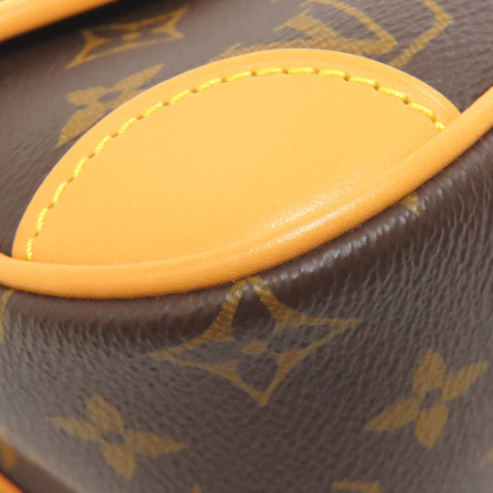 LOUIS VUITTON Handbag M45985 Monogram canvas Brown Diane NM PM Women Used Authentic