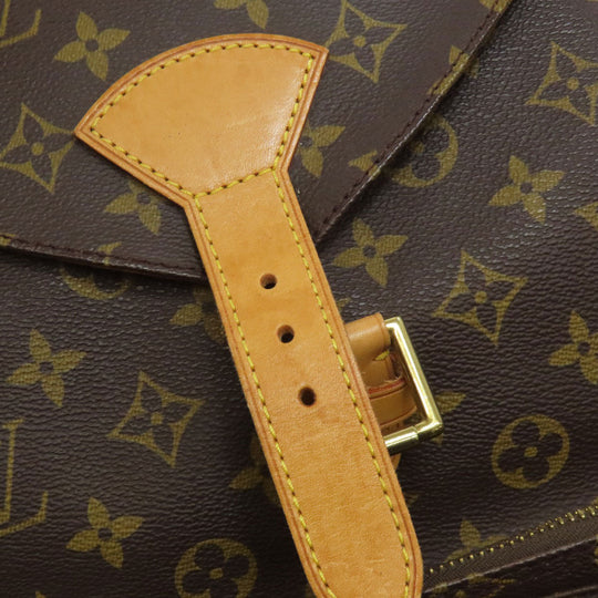 LOUIS VUITTON Backpack M51135 Monogram canvas Brown MontsourisGM