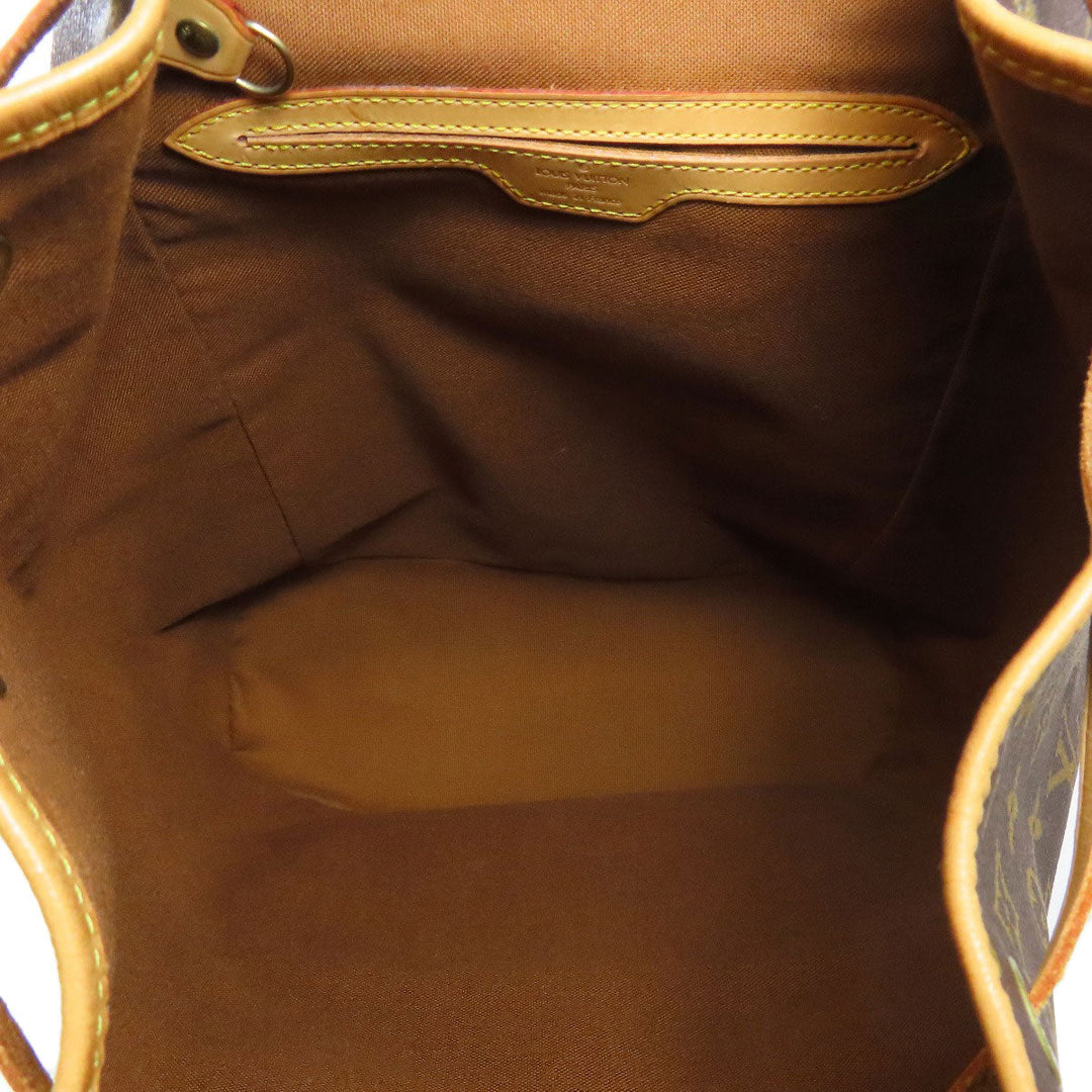 LOUIS VUITTON Backpack M51135 Monogram canvas Brown MontsourisGM