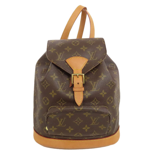 LOUIS VUITTON Backpack M51136 Monogram canvas Brown MontsourisMM