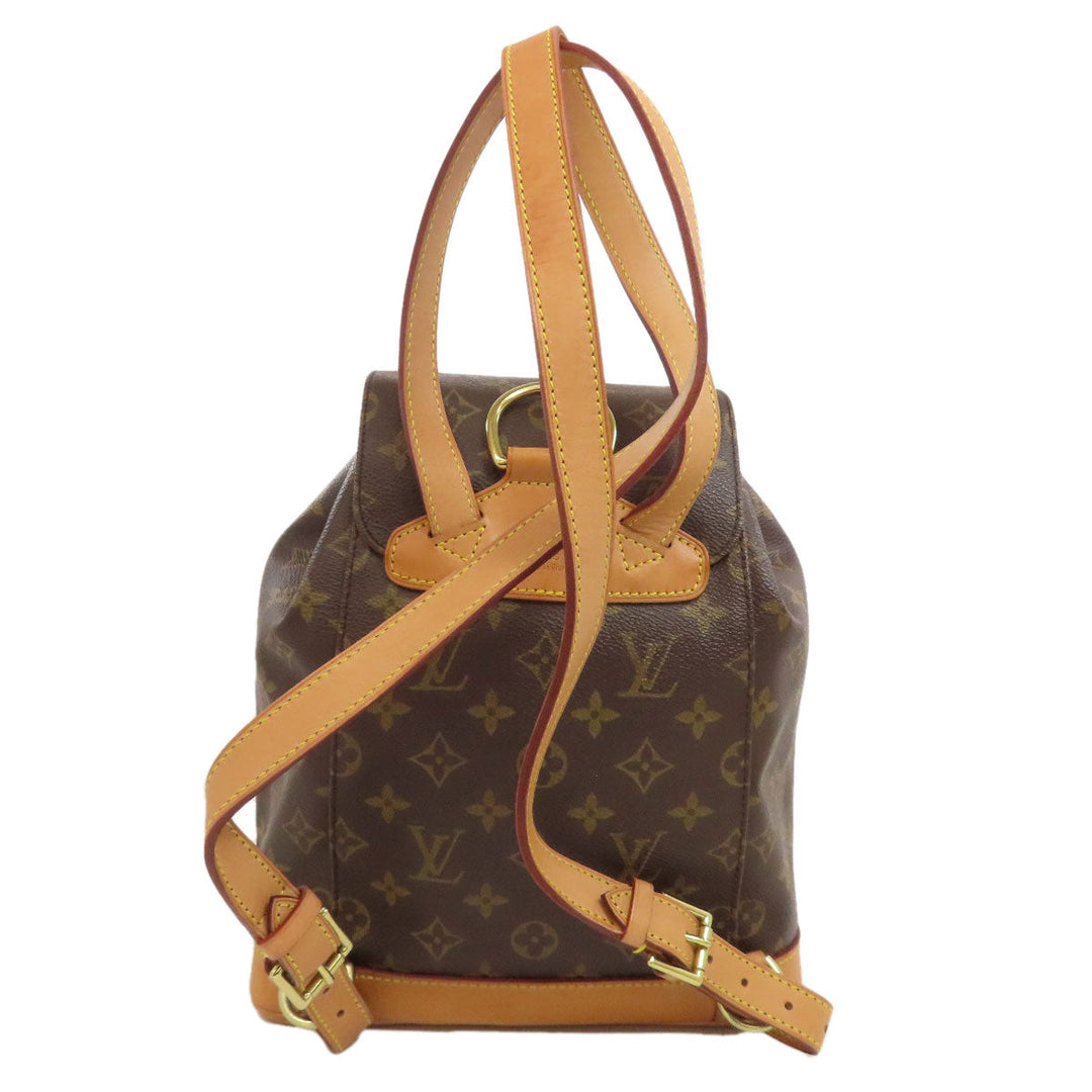 LOUIS VUITTON Backpack M51136 Monogram canvas Brown MontsourisMM