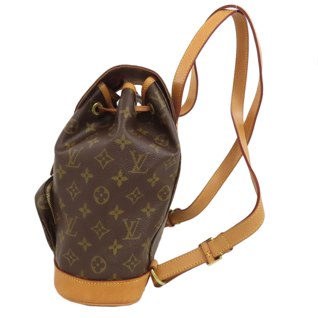 LOUIS VUITTON Backpack M51136 Monogram canvas Brown MontsourisMM