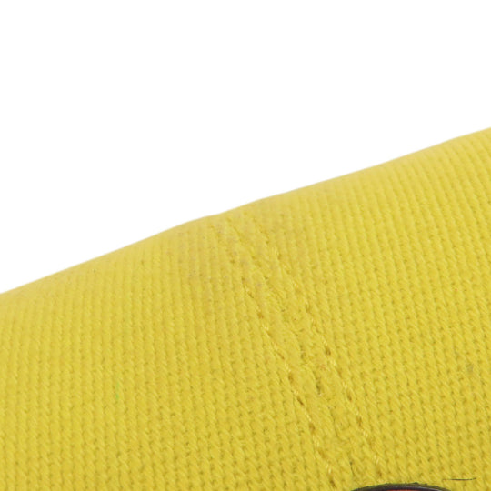 LOEWE Tote Bag Canvas, Calfskin yellow Cushion tote small Women Used Authentic