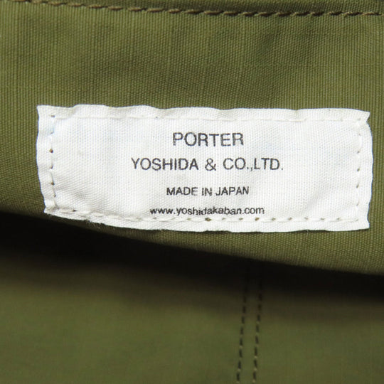 PORTER Tote Bag Nylon green 2WAY Women Used Authentic