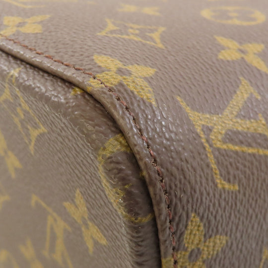 LOUIS VUITTON Tote Bag M51155 Monogram canvas Brown Luco Women Used Authentic