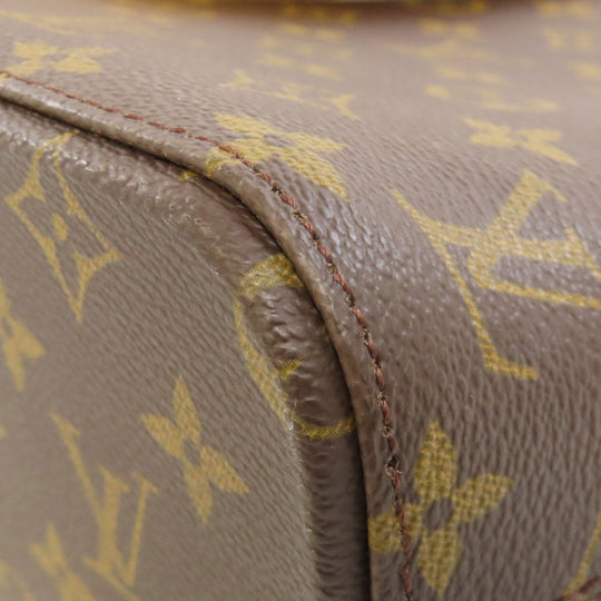 LOUIS VUITTON Tote Bag M51155 Monogram canvas Brown Luco Women Used Authentic
