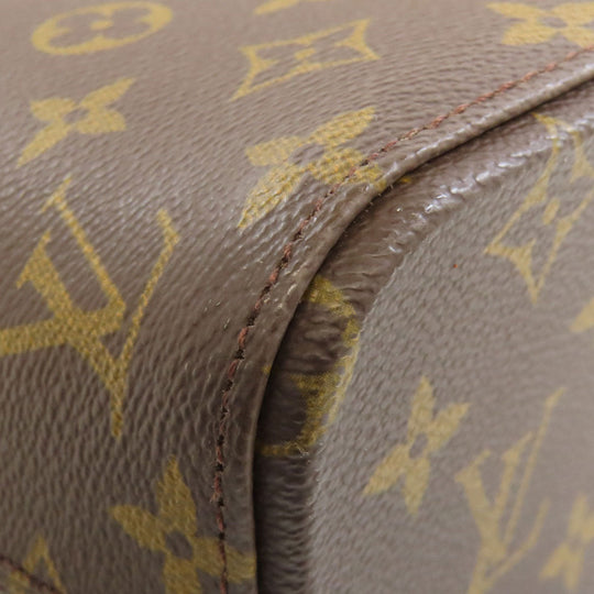 LOUIS VUITTON Tote Bag M51155 Monogram canvas Brown Luco Women Used Authentic
