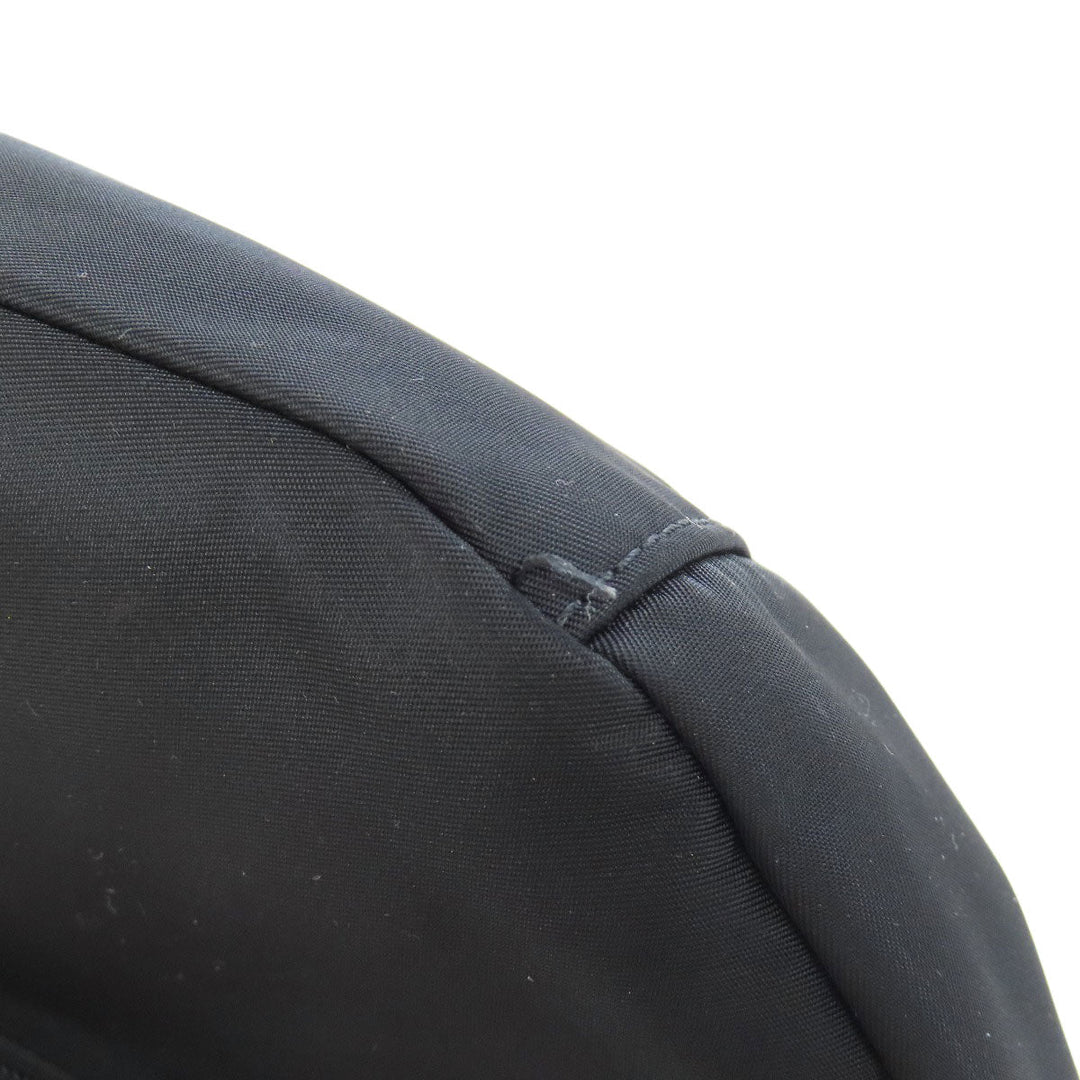 BURBERRY Sling bag Nylon black logo Women Used Authentic