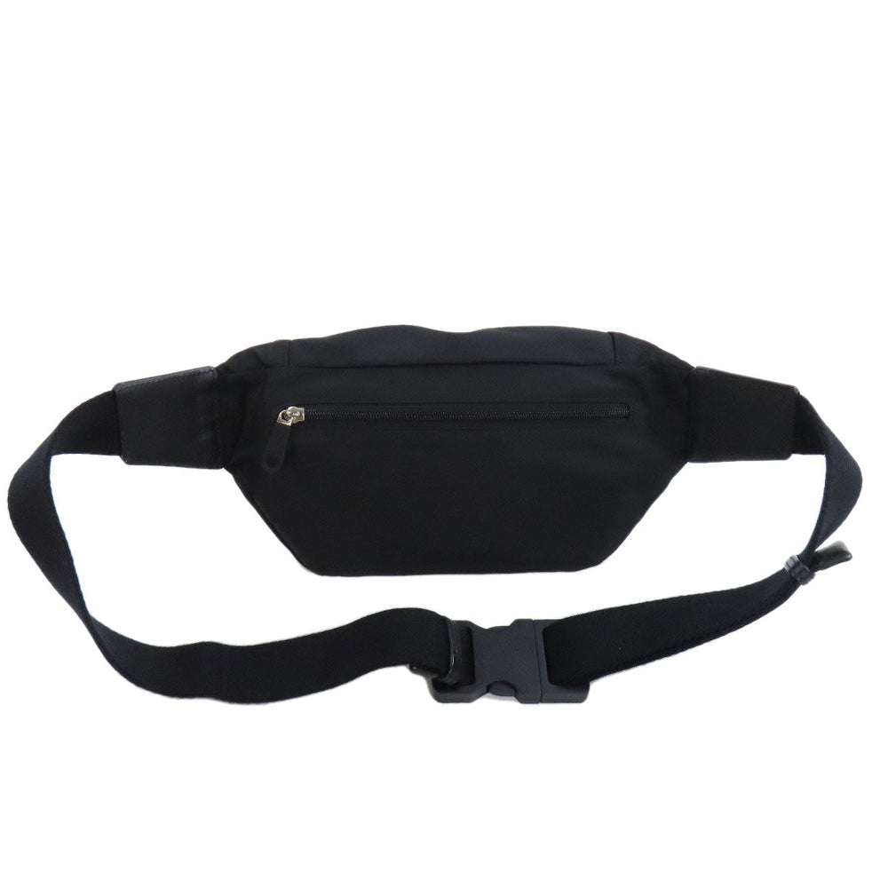 BURBERRY Sling bag Nylon black logo Women Used Authentic