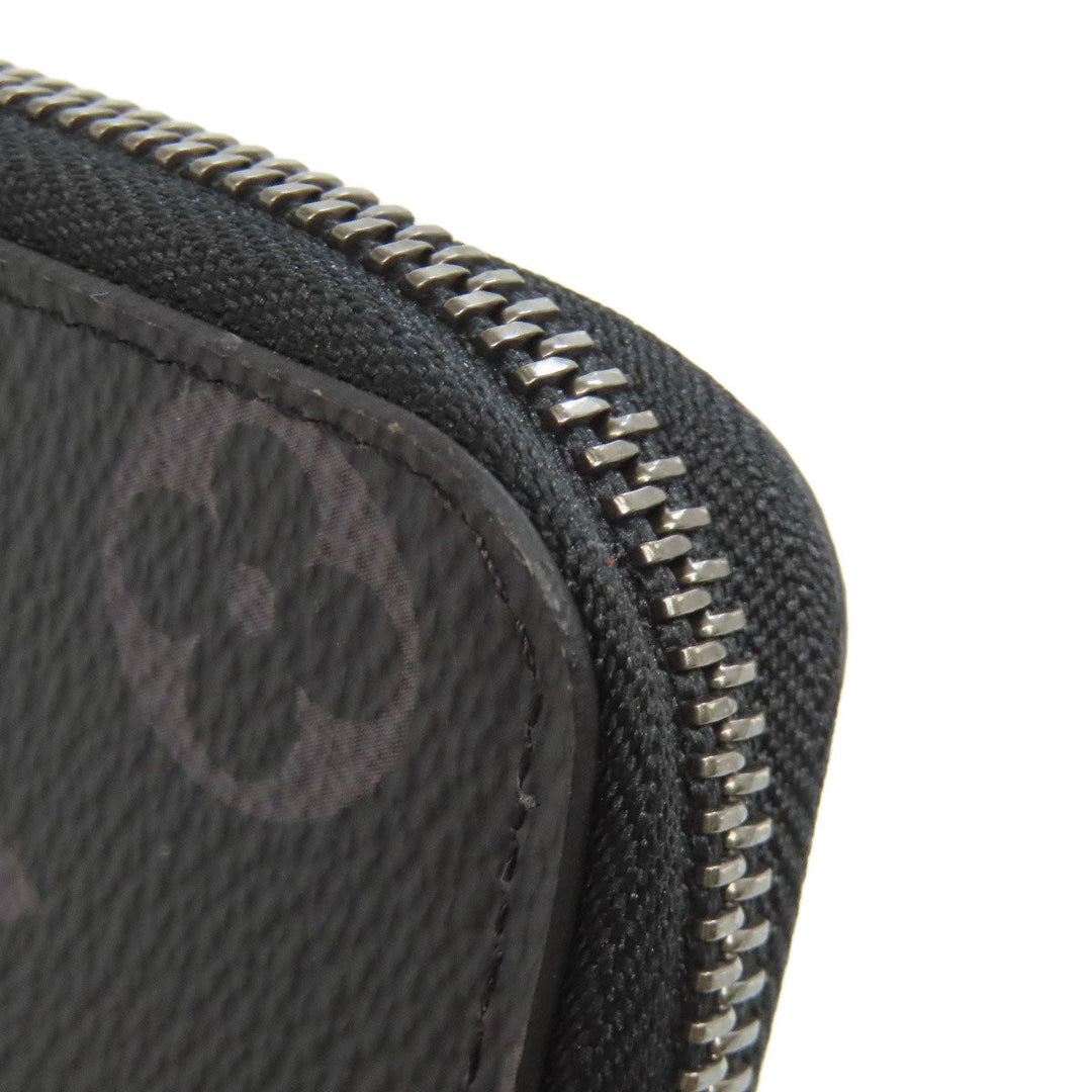 LOUIS VUITTON Long Wallet Purse M62295 Monogram Eclipse Brown Zippy wallet ã» Vertical