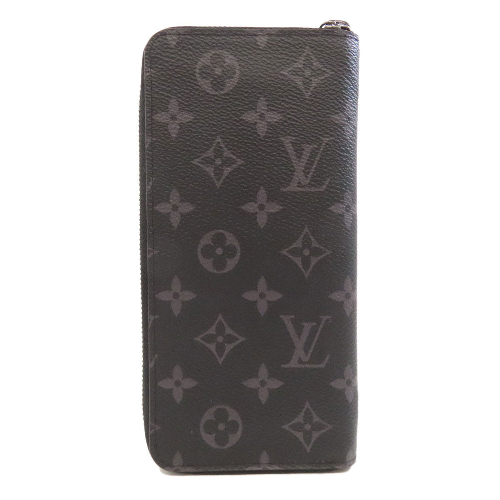LOUIS VUITTON Long Wallet Purse M62295 Monogram Eclipse Brown Zippy wallet ã» Vertical