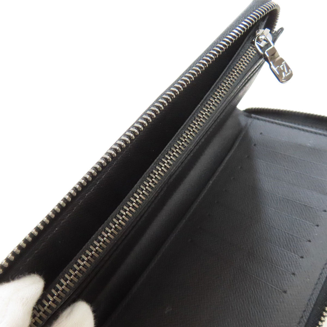 LOUIS VUITTON Long Wallet Purse M62295 Monogram Eclipse Brown Zippy wallet ã» Vertical