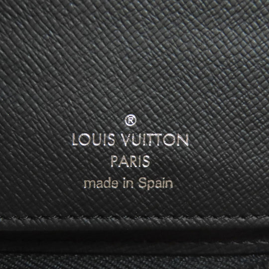 LOUIS VUITTON Long Wallet Purse M62295 Monogram Eclipse Brown Zippy wallet ã» Vertical