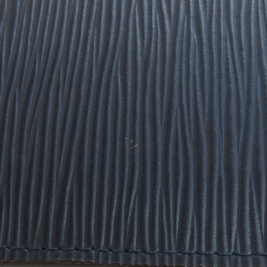 LOUIS VUITTON Long Wallet Purse M81371 Epi Navy Portefeuille Blaza
