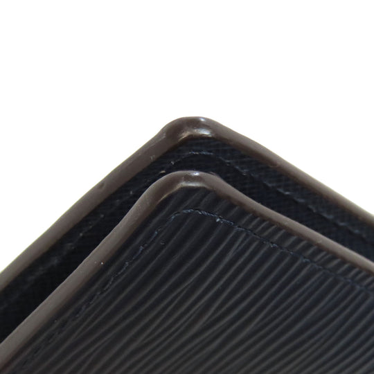 LOUIS VUITTON Long Wallet Purse M81371 Epi Navy Portefeuille Blaza