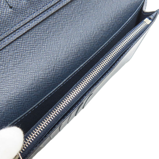 LOUIS VUITTON Long Wallet Purse M81371 Epi Navy Portefeuille Blaza