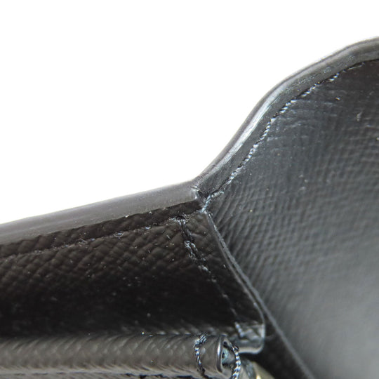 LOUIS VUITTON Long Wallet Purse M61697 Monogram Eclipse black Portefeuille Blaza