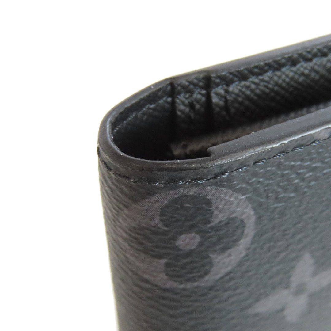 LOUIS VUITTON Long Wallet Purse M61697 Monogram Eclipse black Portefeuille Blaza