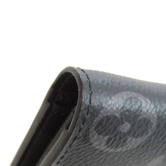 LOUIS VUITTON Long Wallet Purse M61697 Monogram Eclipse black Portefeuille Blaza