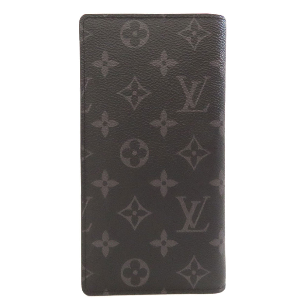 LOUIS VUITTON Long Wallet Purse M61697 Monogram Eclipse black Portefeuille Blaza
