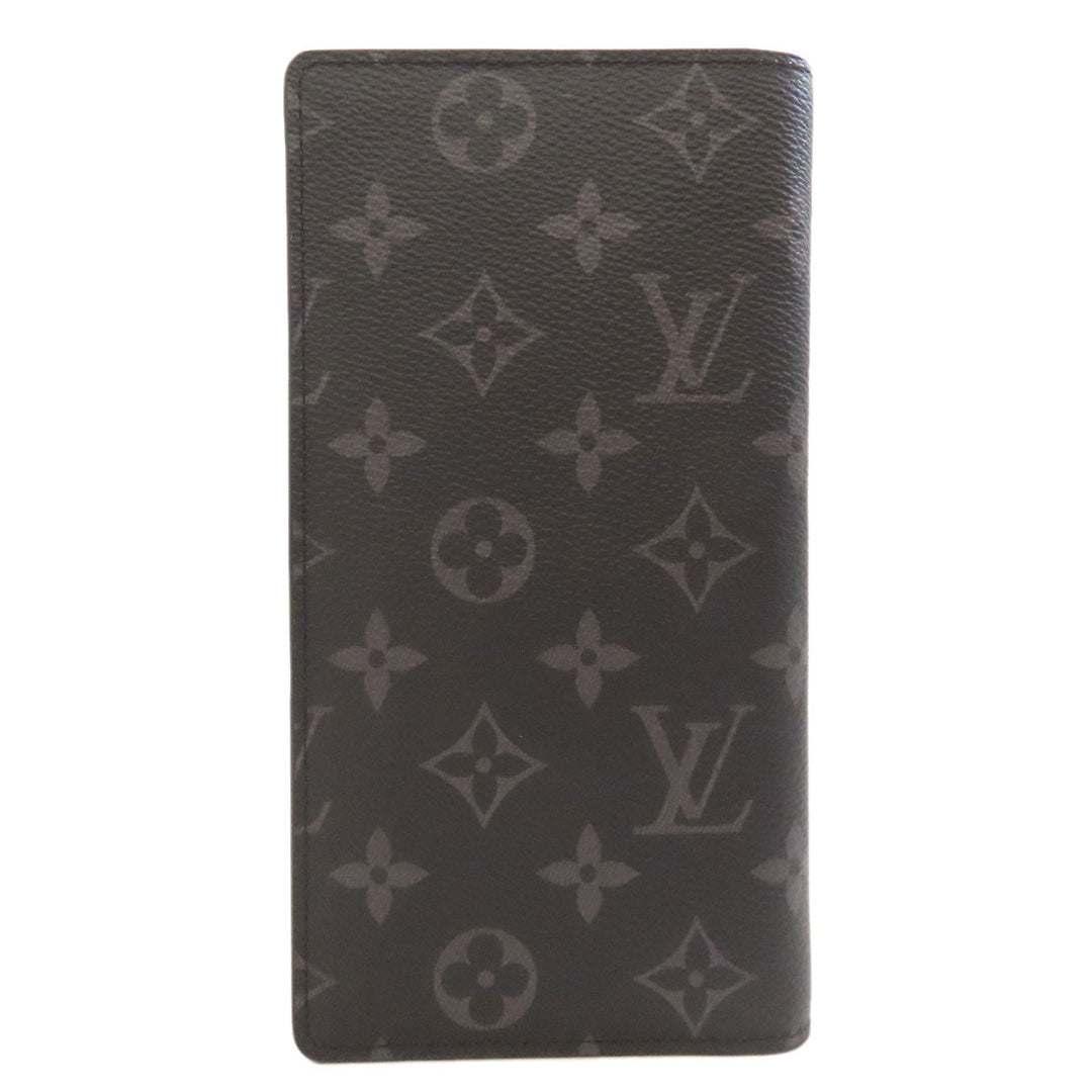 LOUIS VUITTON Long Wallet Purse M61697 Monogram Eclipse black Portefeuille Blaza